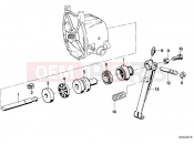 Clutch control - BMW Motorrad R 60 /7 1978