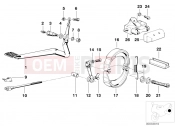 BMW Motorrad BMW CLASSIC 1978 R-Models 2V R 100 S Rear wheel brake