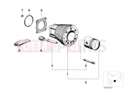 BMW Motorrad BMW CLASSIC 1982 R-Models 2V R 60 TIC Cylinder