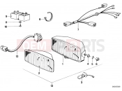 BMW Motorrad BMW CLASSIC 1982 R-Models 2V R 60 TIC Trim panel signalling light/headlight