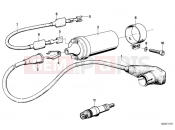 BMW Motorrad BMW CLASSIC 1982 R-Models 2V R 80 RT Spark plug/ignition wire/ignition coil