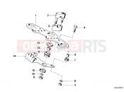 BMW Motorrad BMW CLASSIC 1982 R-Models 2V R 80 RT Upper fork cross brace