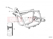 BMW Motorrad BMW CLASSIC 1982 R-Models 2V R 80 RT Front frame