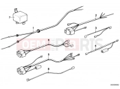 BMW Motorrad BMW CLASSIC 1982 R-Models 2V R 80 RT Various additional cable harnesses