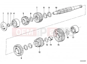 BMW Motorrad BMW CLASSIC 1982 R-Models 2V R 80 TIC Output shaft