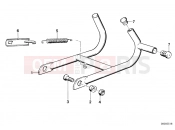Center stand - BMW Motorrad R 80 G/S 1982