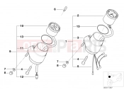 Additional instruments/single parts - BMW Motorrad R 80 G/S 1982