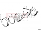 Headlight - BMW Motorrad R 80 G/S 1982