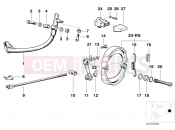 BMW Motorrad BMW CLASSIC 1982 R-Models 2V R 80 ST Rear wheel brake