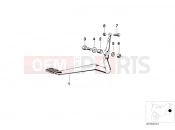 BMW Motorrad BMW CLASSIC 1982 R-Models 2V R 100 RT Brake pedal