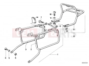 BMW Motorrad BMW CLASSIC 1982 R-Boxer R45 Set case holder