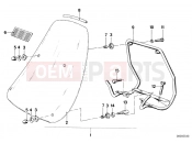BMW Motorrad BMW CLASSIC 1982 R-Boxer R45 Windshield