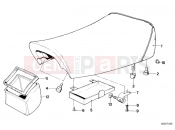 BMW Motorrad BMW CLASSIC 1982 R-Boxer R45 Bench seat, officials utility