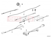 BMW Motorrad BMW CLASSIC 1982 R-Boxer R45 Various additional cable harnesses