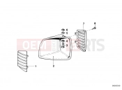 Air inlet - BMW Motorrad R45T 1982