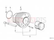 BMW MOTORRAD R65LS Cylinder