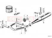 BMW MOTORRAD R65LS Exhaust system
