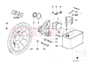 BMW MOTORRAD R65LS Front wheel brake