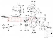BMW MOTORRAD R65LS Rear wheel brake