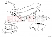 BMW MOTORRAD R65LS Bench seat