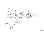 BMW MOTORRAD R65LS Additional instruments/single parts