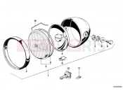 BMW MOTORRAD R65LS Headlight