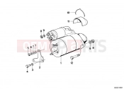 BMW Motorrad BMW CLASSIC 1982 R-Boxer R65T Starter mounting hardware