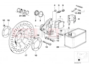 BMW Motorrad BMW CLASSIC 1982 R-Boxer R65T Front wheel brake
