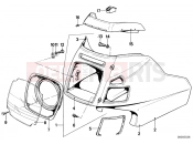BMW Motorrad BMW CLASSIC 1982 R-Boxer R65T Casing upper part/dashboard