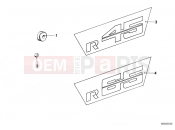 BMW Motorrad BMW CLASSIC 1982 R-Boxer R65T Battery cover-sticker