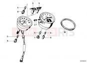 BMW Motorrad BMW CLASSIC 1982 R-Boxer R65T Instruments combinat-.single components