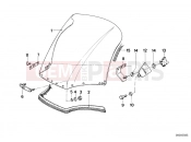 BMW Motorrad BMW CLASSIC 1983 R-Models 2V R 80 RT Windshield