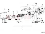 BMW Motorrad BMW CLASSIC 1983 R-Models 2V R 100 CS Starter single parts