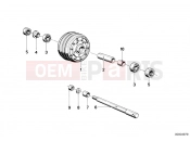 BMW Motorrad BMW CLASSIC 1981 R-Boxer R45 Wheel hub, front