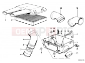 Air cleaner housing - BMW Motorrad R65LS 1981