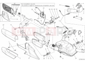 DUCATI 2014 Multistrada 1200 S Pikes Peak EXHAUST SYSTEM » EXHAUST SYSTEM