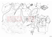 DUCATI 2014 Monster 659 ABS BATTERY » WIRING HARNESS