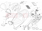 DUCATI 2014 Diavel STRADA SEAT » TANK/SEAT