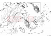 DUCATI 2014 Diavel STRADA NUMBER PLATE HOLDER - TAIL LIGHT » LIGHTING SYSTEM