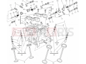 DUCATI 2014 Diavel STRADA VERTICAL CYLINDER HEAD » VALVE DRIVE