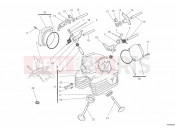 DUCATI Monster 1100 DIESEL VERTICAL CYLINDER HEAD » VALVE DRIVE
