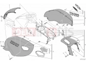 DUCATI 2013 Monster 1100 EVO ABS FAIRING » PLASTICS