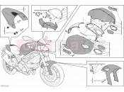 DUCATI 2013 Monster 1100 EVO ABS ART KIT » ACCESSORIES