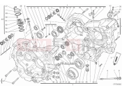 DUCATI 2013 Monster 1100 EVO ABS CRANKCASE » ENGINE CASE