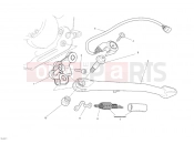 DUCATI 2013 Monster 1100 EVO ANNIVERSARY SIDE STAND » ACCESSORIES
