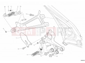 DUCATI 2013 Monster 1100 EVO ANNIVERSARY FOOTRESTS, RIGHT » UNCLASSIFIED