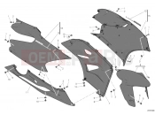 DUCATI 2013 Superbike 1199 Panigale FAIRING » PLASTICS