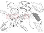 DUCATI Superbike 1199 Panigale ABS NUMBER PLATE HOLDER - TAIL LIGHT » LIGHTING SYSTEM
