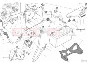 DUCATI 2013 Superbike 1199 Panigale S ABS BATTERY HOLDER » WIRING HARNESS