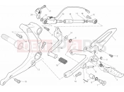 DUCATI 2013 Superbike 1199 Panigale S ABS FOOTRESTS, LEFT » UNCLASSIFIED